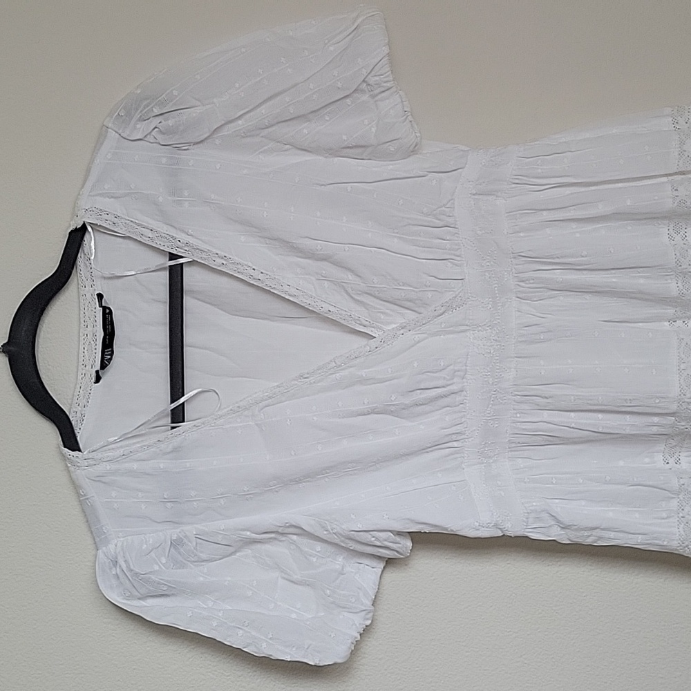 Zara white dress